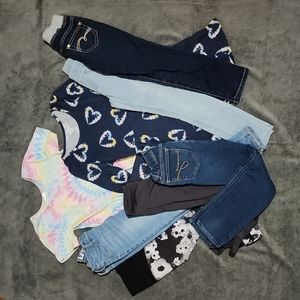 8 piece bundle for Girls 7-8